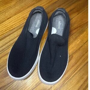 Allbirds Tree Loungers Navy Blue White Sole Women’s Size 9